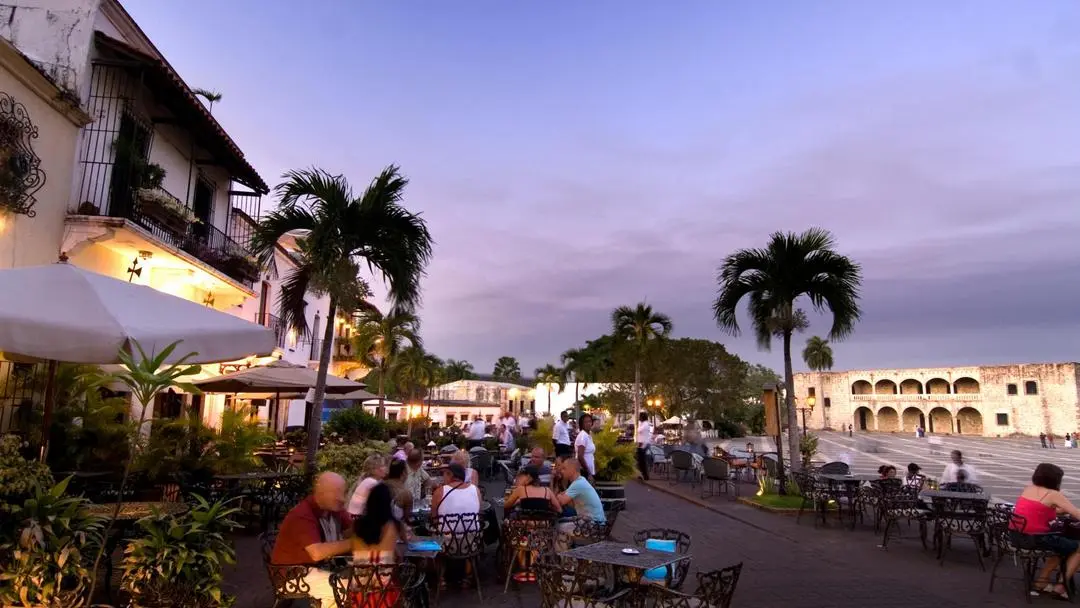 Zona Colonial, Santo Domingo por la noche